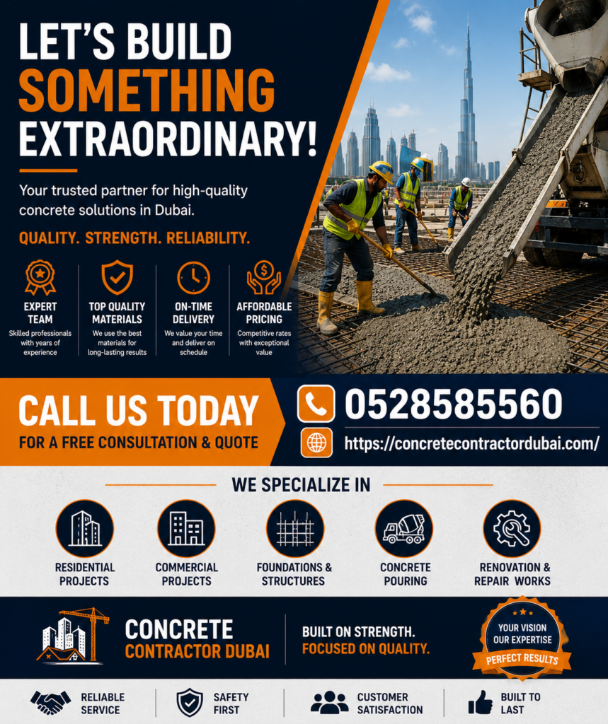 Contact for Wall Saw Cutting Dubai