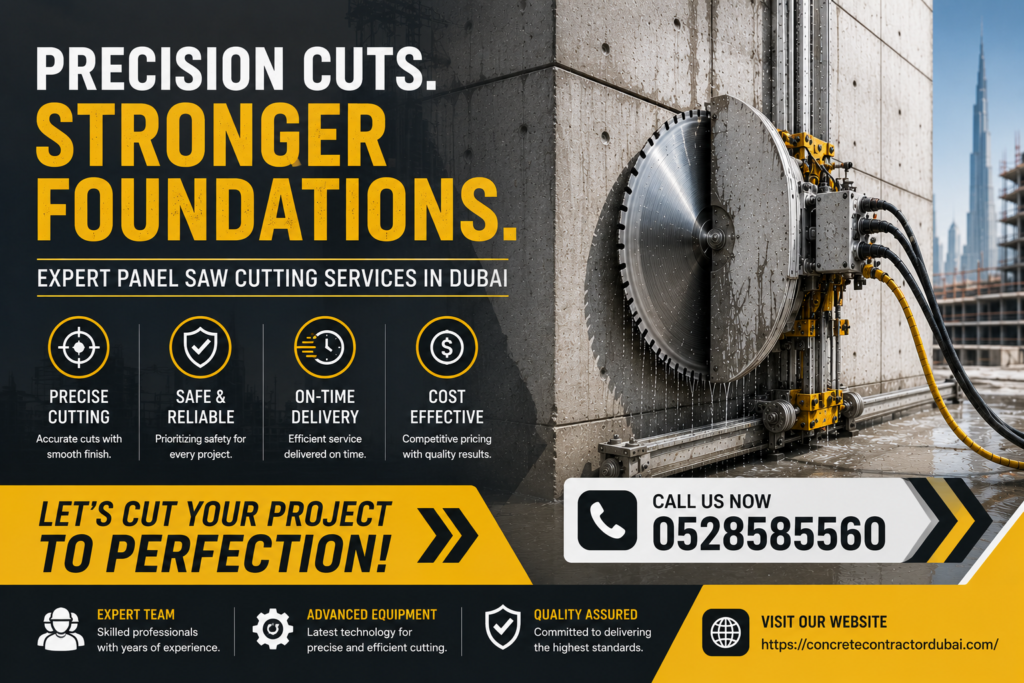 Contact for Panel Saw Cutting Dubai