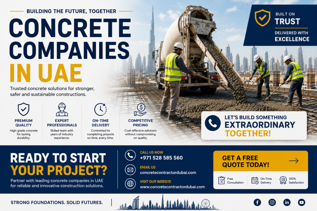 Concrete companies in UAE