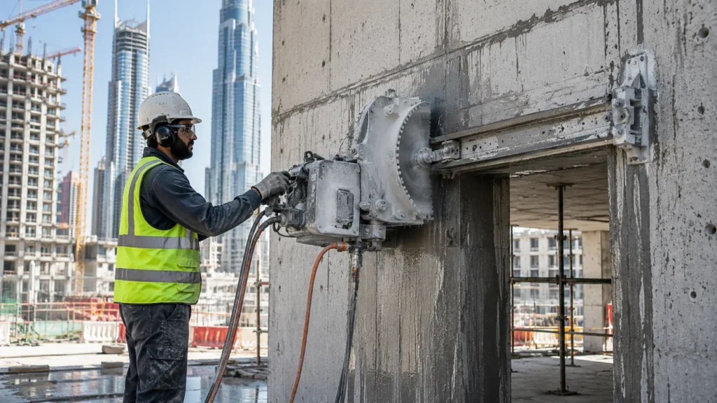 Concrete Wall Sawing Services