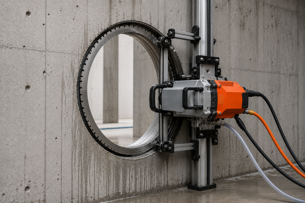 Electric Ring Saw Wall Cutting Services