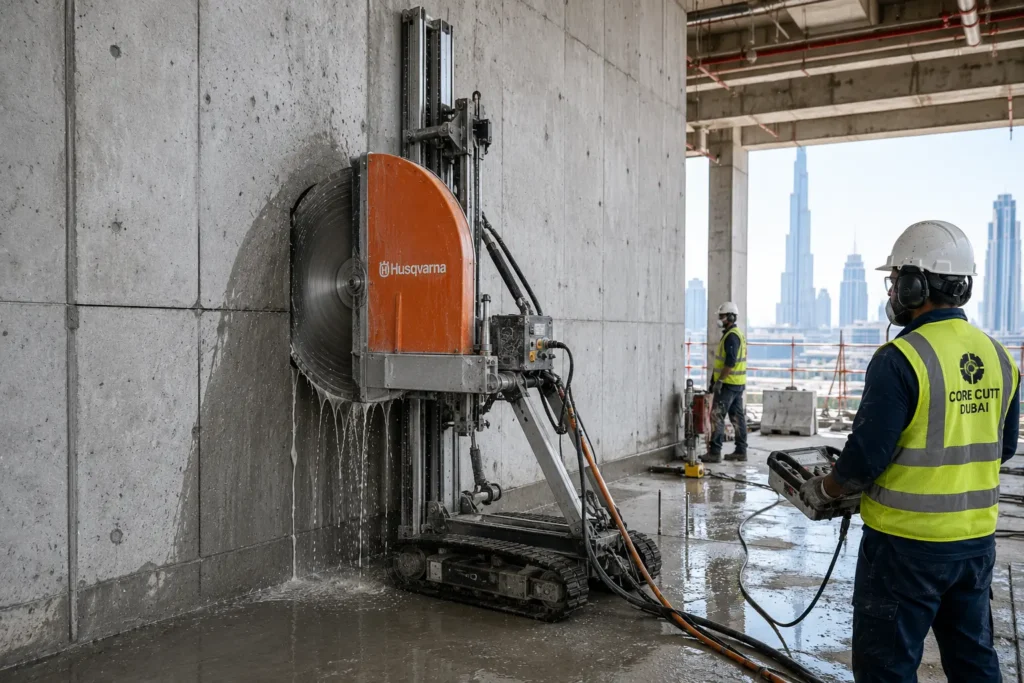 Concrete Wall Saw