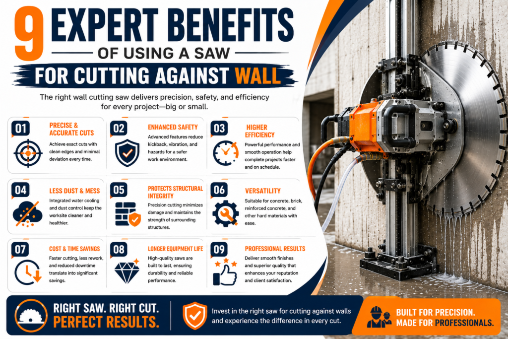 Modern Wall Saw Cutting Services in Dubai