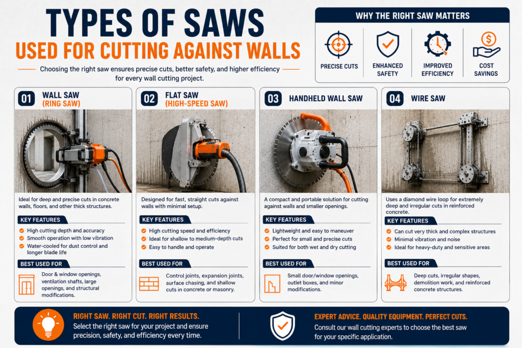 Best Wall Saw Cutting Services in Dubai