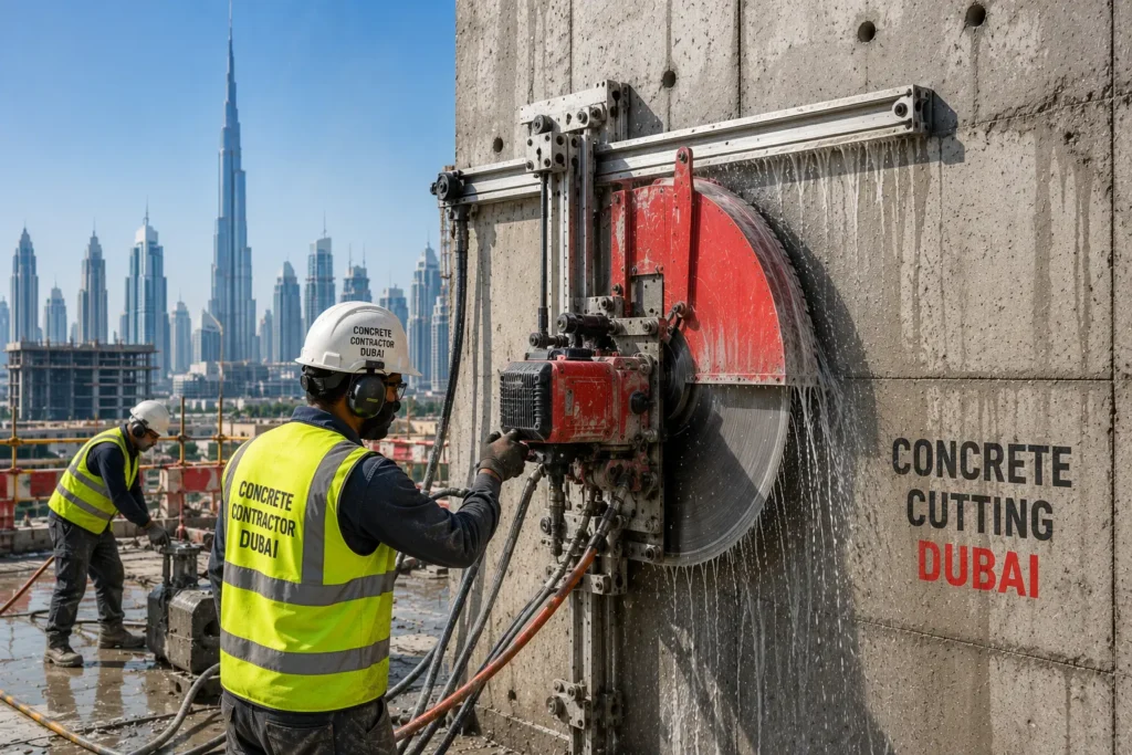 Concrete Cutting Dubai