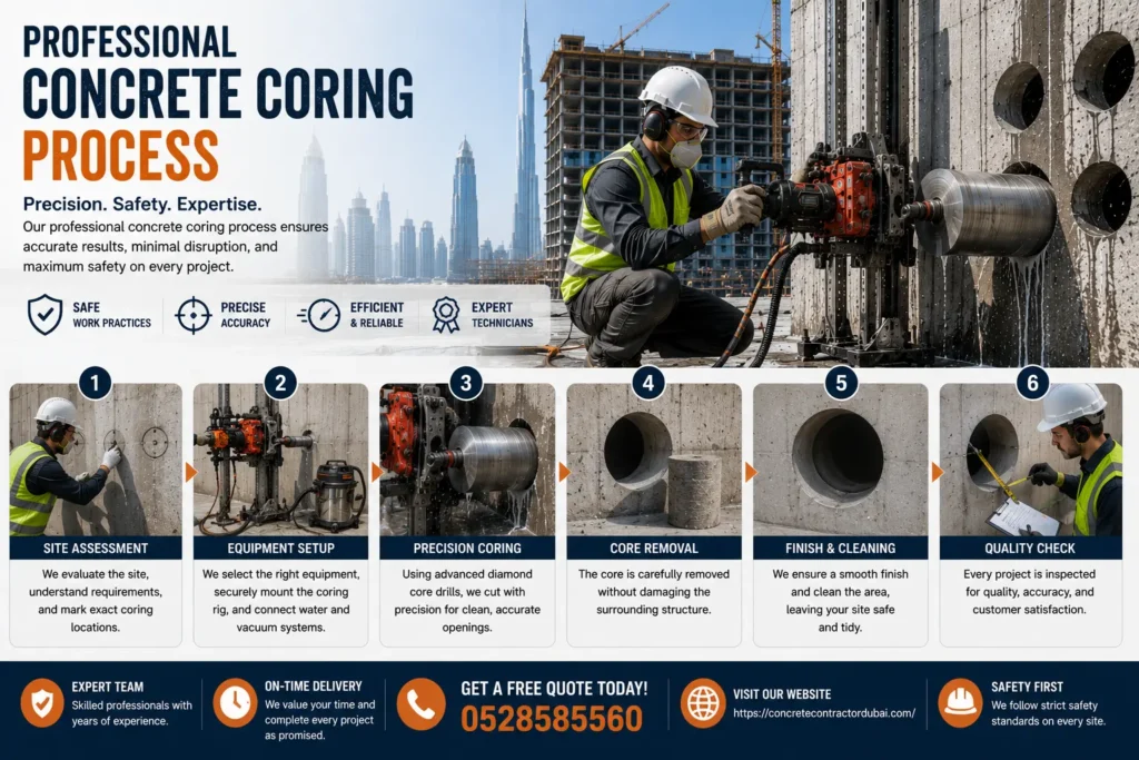 Professional Concrete Coring Process