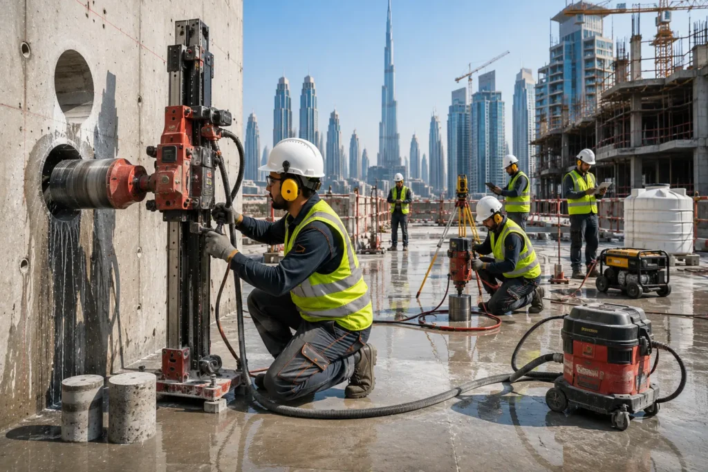 Concrete Coring Near Me in Dubai