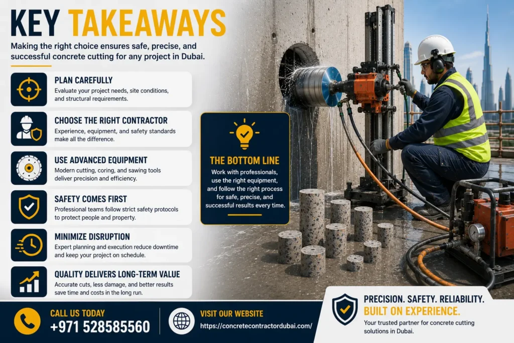 c08761ed 673d 4a47 9ed3 7e7f2521c616 Key Takeaways of Professional Concrete Core Cutting Saw in Dubai