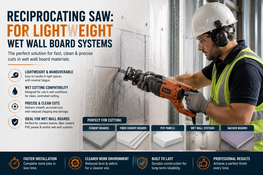 Lightweight Wet Wall Board Systems in Dubai
