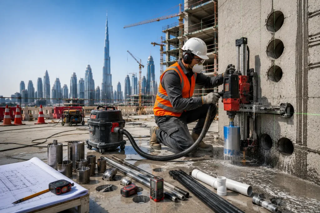 Coring Company near me in Dubai
