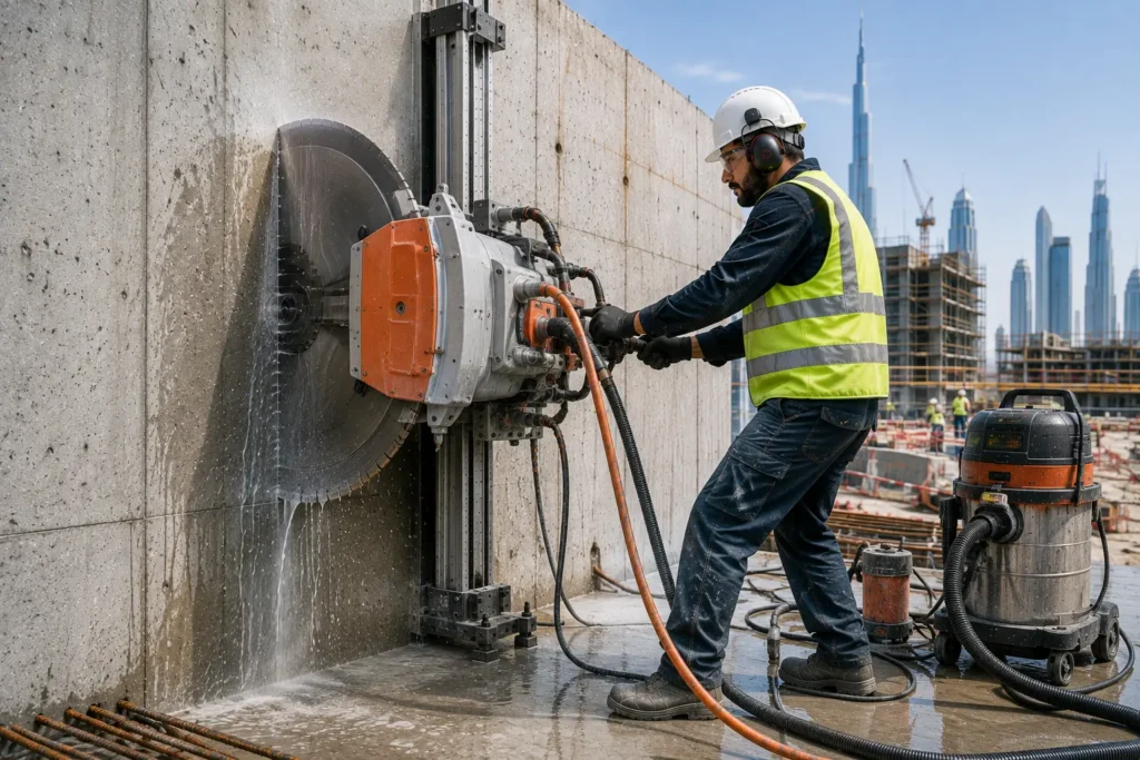 Electric Wall Cutter Service in Dubai