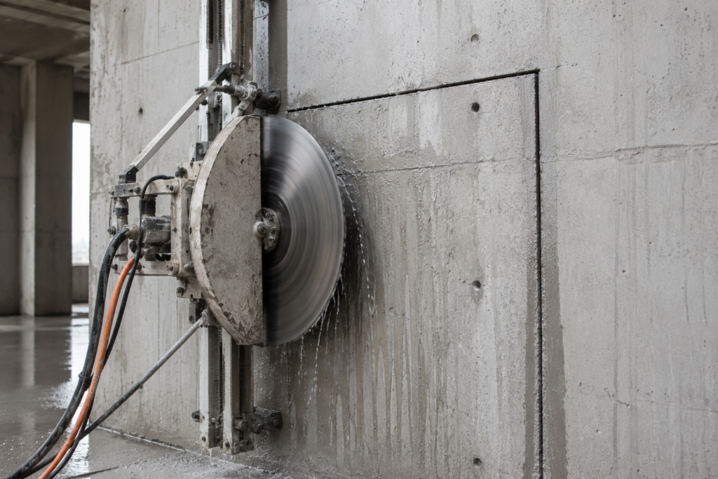 Wall Saw Cutting Dubai