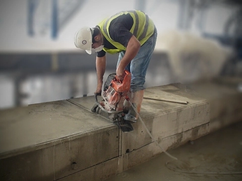 Concrete Wall Core Cutting