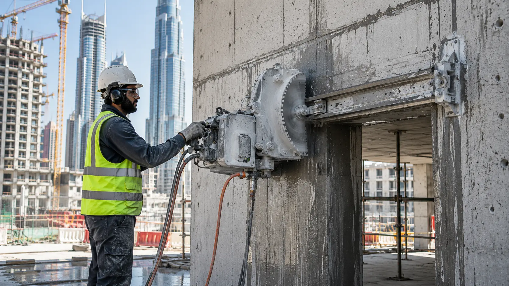 Concrete Wall Sawing Services