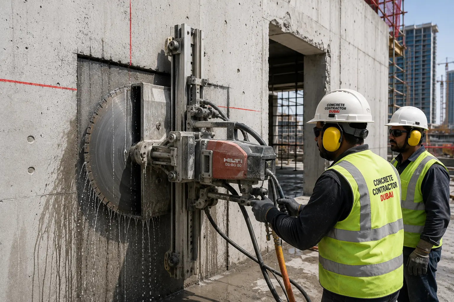 Concrete Wall Cutting Saw