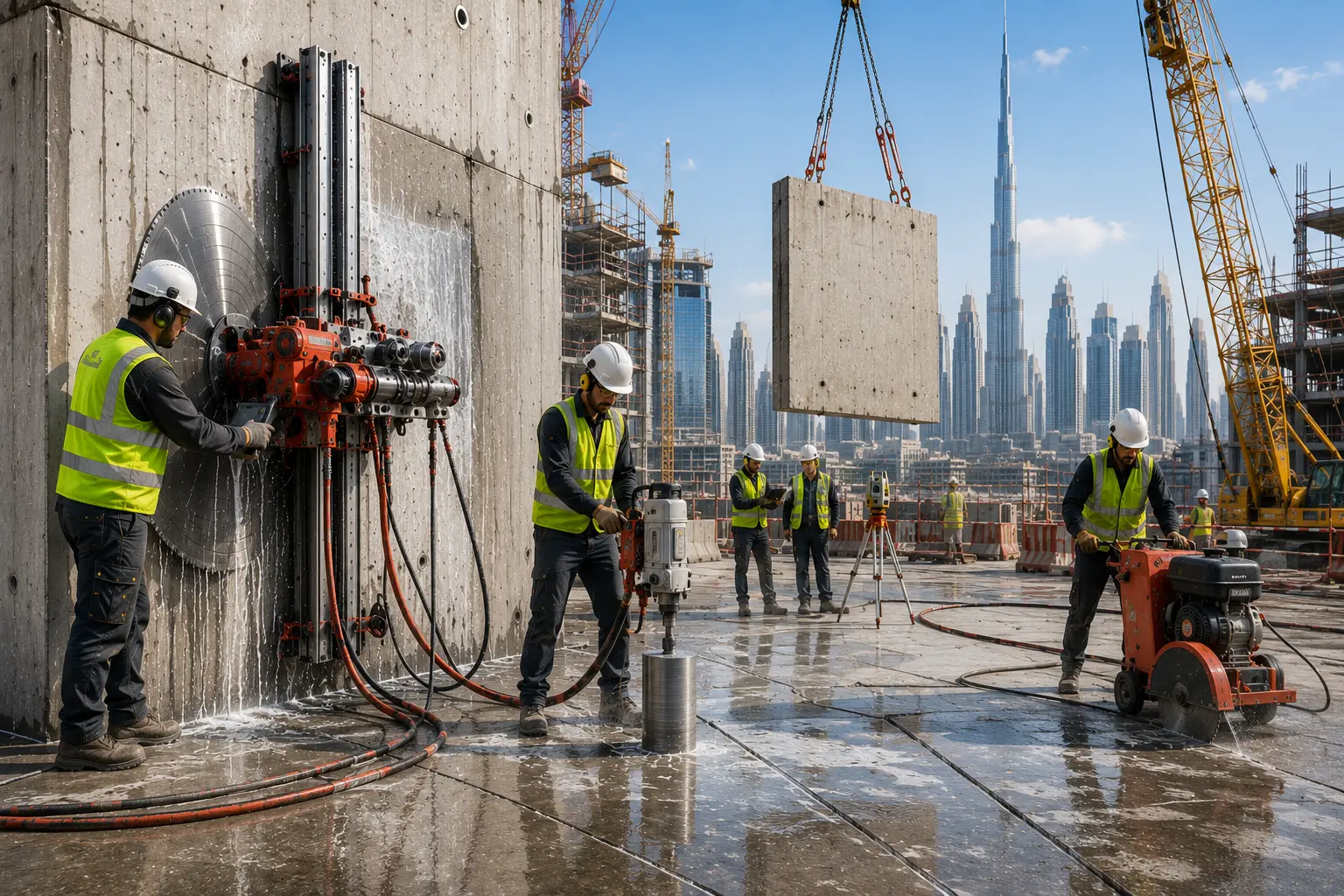 Concrete Cutting Company Dubai