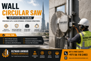 Wall Circular Saw Services in Dubai